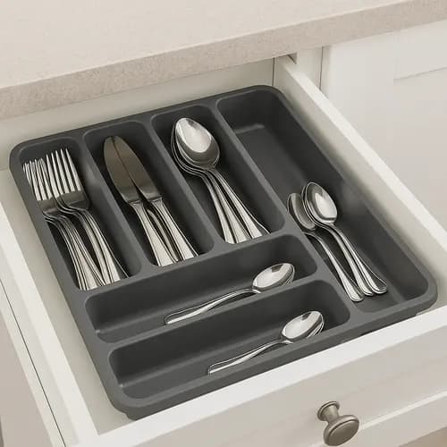 Organizador de talheres para gaveta
